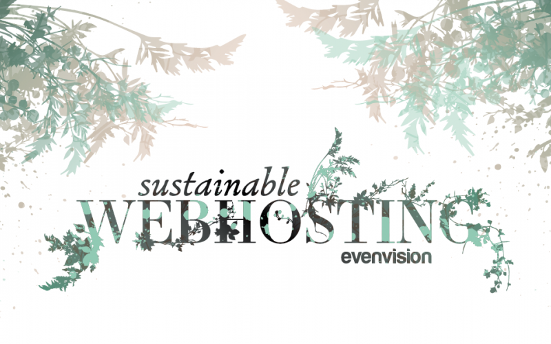 Header Graphic for EvenVision Blog - Sustainable Web Hosting